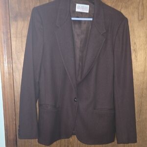 Bobbie Brooks Dark Brown Women's Blazer